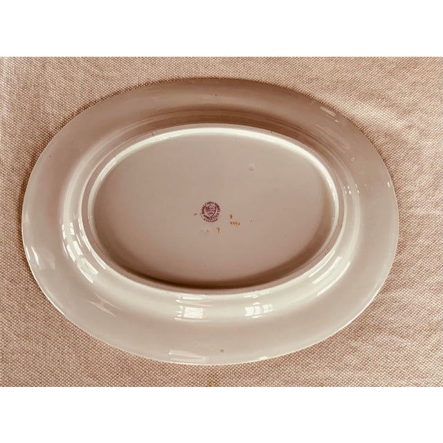 Magnificent Royal Worcester Grainger Platter - Egyptian Lotus Pattern (1889-1903) For Sale - Image 9 of 15