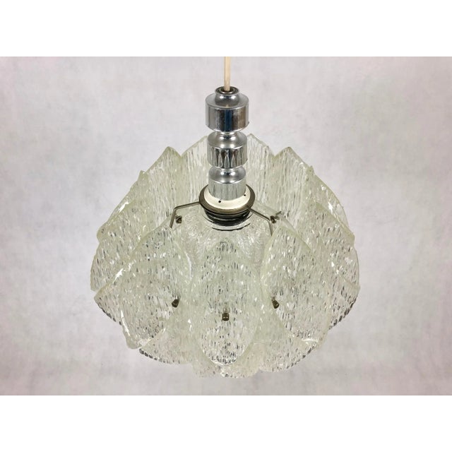 Space Age Acrylic Glass Pendant Lamp, 1960s For Sale - Image 6 of 11