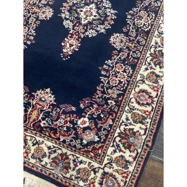 Traditional 1990s Handwoven Persian Design Indian Rug - 2'7" X 15'9" For Sale - Image 3 of 7