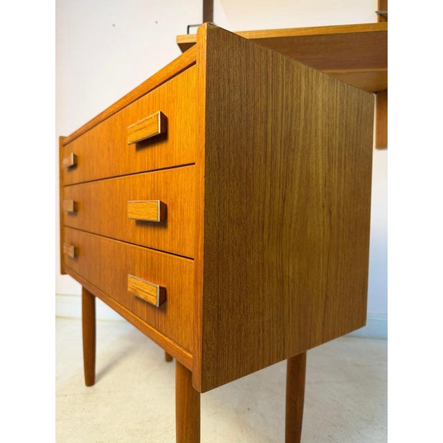 Brown Small Chest of Drawers in Teak from Ejsing Møbelfabrik For Sale - Image 8 of 11