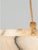 Swedish Modern Alabaster Pendant Light with Rope and Brass Details, 1940s For Sale - Image 9 of 10