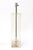 1970's Vintage French Lucite Column Table Lamp With Copper and Gold Leaf by Romeo Paris For Sale - Image 10 of 10
