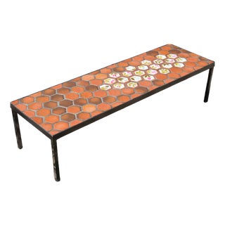 Ceramic Coffee Table from Roger Capron, 1950s For Sale