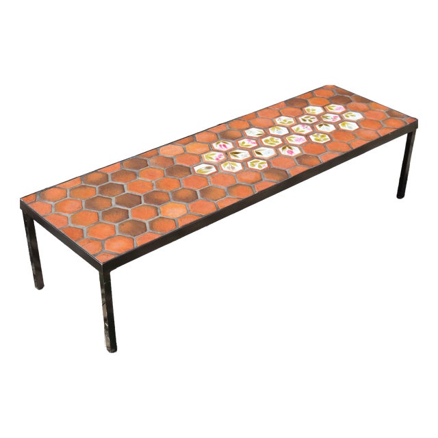 Ceramic Coffee Table from Roger Capron, 1950s For Sale