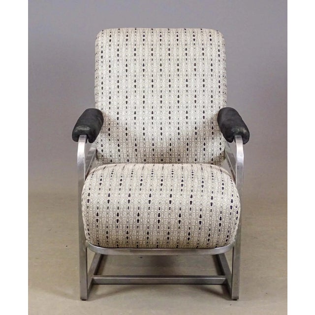 1950s Mid Century Deco Style Armchair by Goodyear For Sale - Image 5 of 7