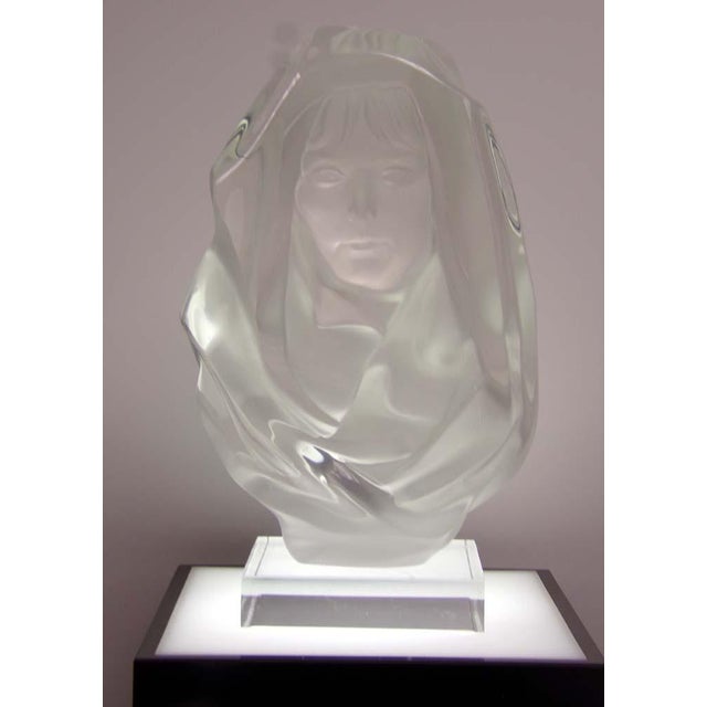 Frederick Hart "Penumbra" (Acrylic) Lucite Hand Signed Beautiful For Sale - Image 16 of 18