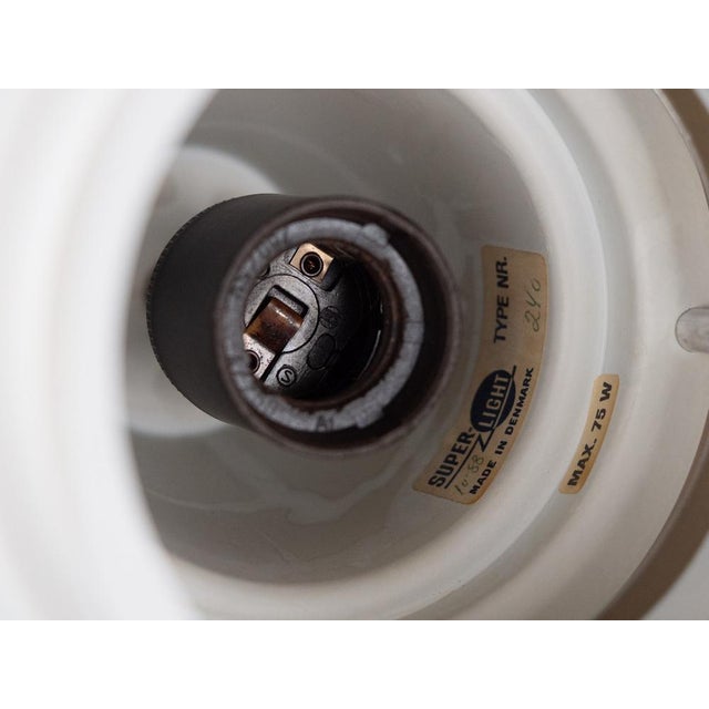 Vintage Aluminum Pendant Lamp by David Mogensen for Superlight, 1980s For Sale - Image 11 of 12