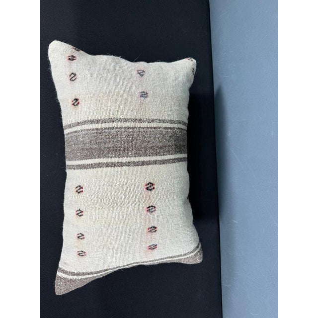 Turkish Hemp Pillow Cushion Natural Beige Brown Pillow Cushion Cover 16" x 24" #30042 Enhance your home decor with our...