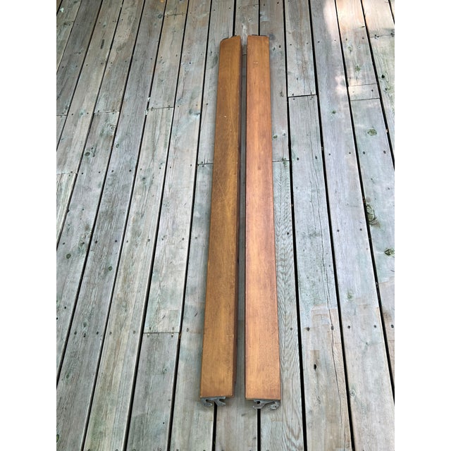 Franklin Shockey Company Vintage Franklin Shockey "Sculptured Pine" Full Bed Frame For Sale - Image 4 of 6