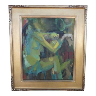 Mid 20th Century Abstract Nude by Mina Pulsifer For Sale