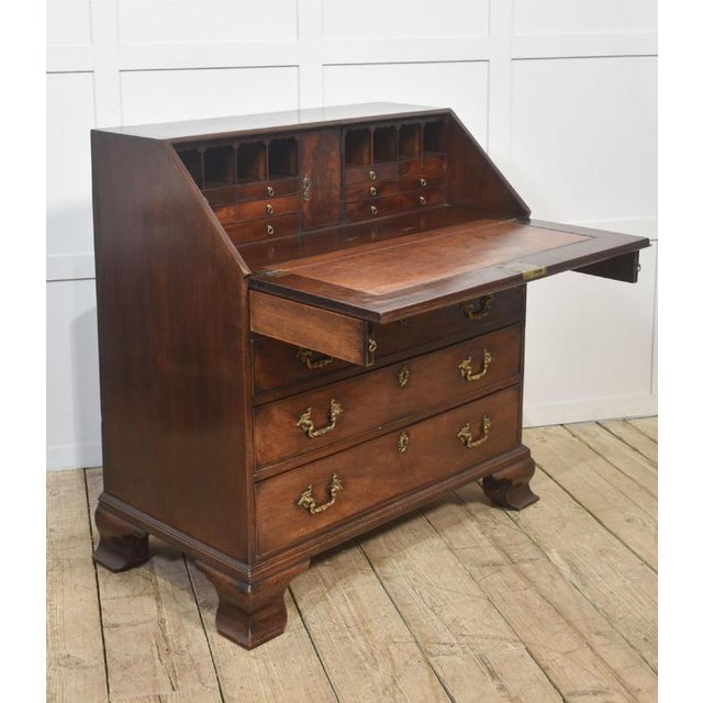 George III Mahogany Bureau For Sale - Image 11 of 15