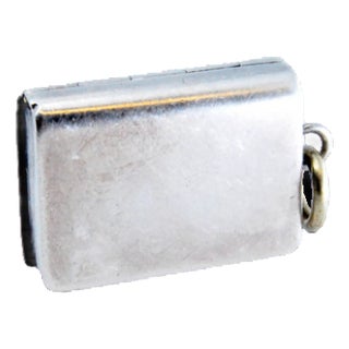 George III Book-Shaped Silver and Gold Vinaigrette Box For Sale