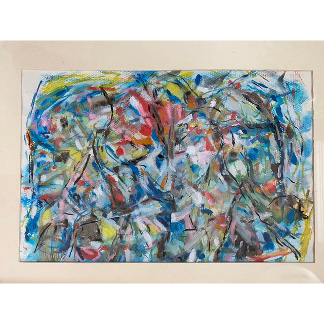 A vibrant and gestural original watercolor on paper by Pacific Northwest artist Francisco Peña. This work features...