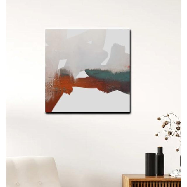 Modern Expressionist Abstract Canvas Print - SMOOCHED. This original print is a limited edition run. Exclusive to...