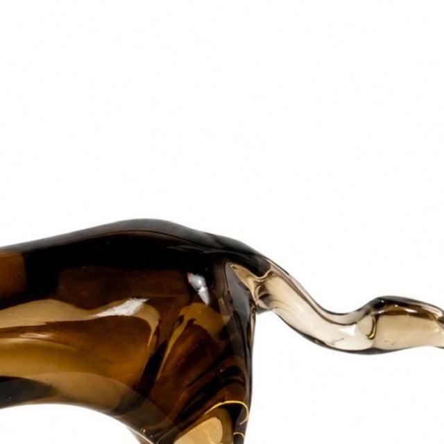 Italian Murano Glass Horse For Sale - Image 4 of 6