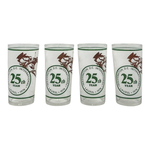 Vintage Set 4 Washington, d.c. International Horse Show Glasses