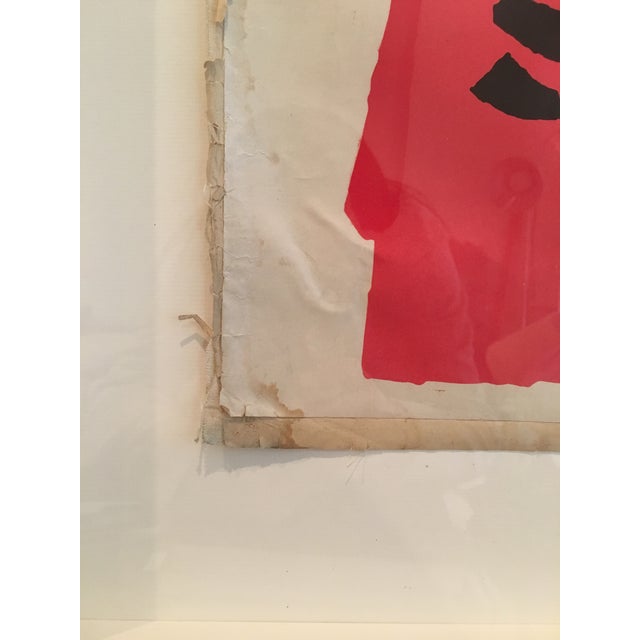 Custom Framed Vintage German Poster Chairish