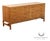 Johnson Furniture Mid Century Modern Walnut Long Dresser For Sale