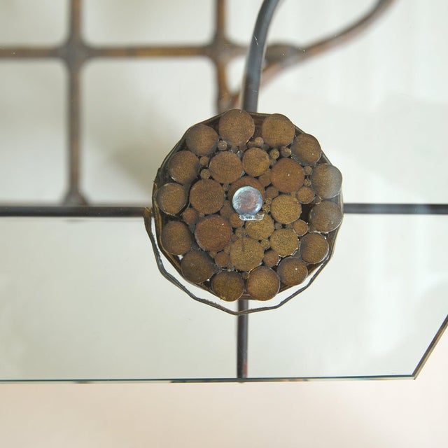 Italian Bamboo + Iron Console Table, 1970s For Sale - Image 10 of 13