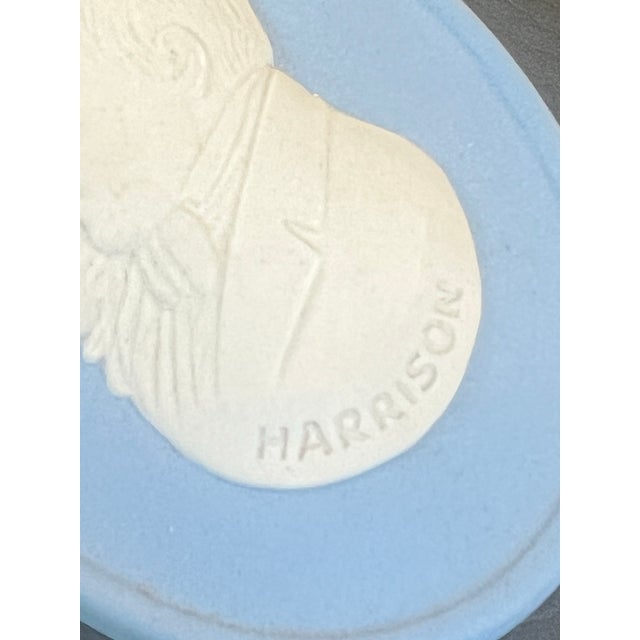 Vintage 4 Past Us Presidents Wedgwood Jasperware Plaques For Sale In Atlanta - Image 6 of 8