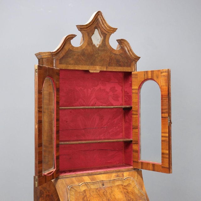 Secretaire in Walnut For Sale - Image 3 of 12