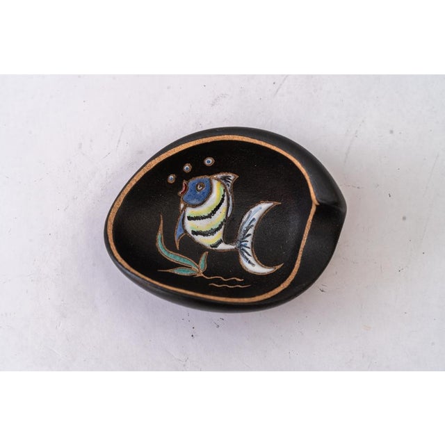 Ceramic ashtray around 1960s Original condition