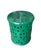 Enhance your indoor or outdoor living space with this striking vintage ceramic garden stool, handcrafted in Morocco....