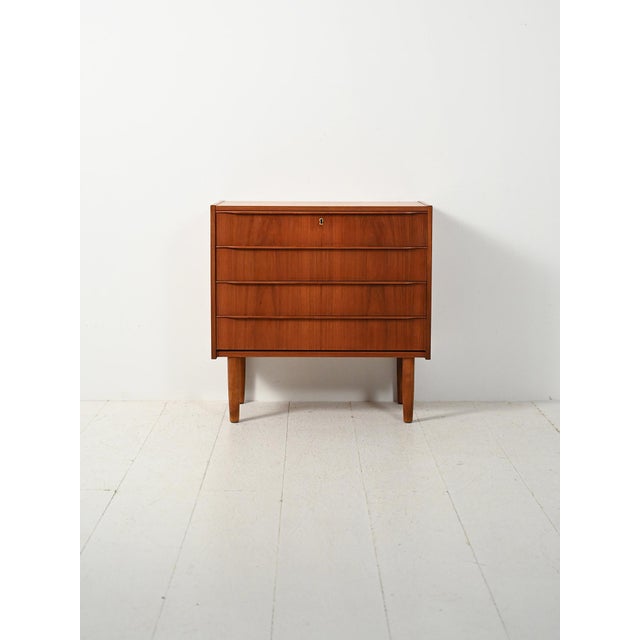 Scandinavian Teak Chest of Drawers, 1960s For Sale - Image 10 of 10