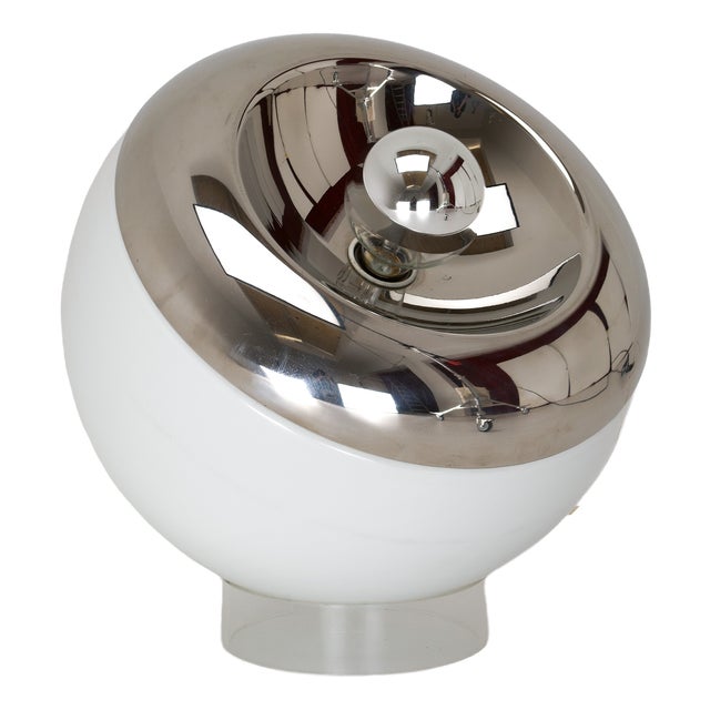 Orbital Glass Table Lamp by Piero De Martini for Falconi & Francesco Fois, 1970s For Sale