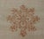 Cream Large Vintage Moroccan Rug With Blossom Design in Ivory Background & Light Brown For Sale - Image 8 of 13