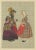 Paper Gratiane de Gardilanne and Elizabeth Whitney Moffatt, Groningen Women in Chintz and Flodder Muts Headdresses, 1932, Chromolithograph For Sale - Image 7 of 10
