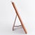 Modernist Spice Brown Calf Leather Picture Frame For Sale - Image 4 of 9
