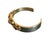 Late 20th Century Vintage Whiting and Davis Style Gold Filled Cuff For Sale - Image 5 of 5