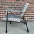 Faux Snake Skin and Metal Armchair by All-Steel Reupholstered Restored For Sale - Image 13 of 13