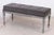 Hollywood Regency Painted Upholstered Bench For Sale - Image 14 of 15