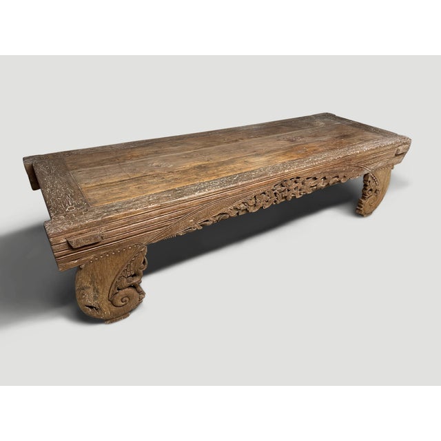 Antique Bench, Daybed or Coffee Table For Sale - Image 10 of 18