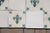 White 1900s Portuguese Fleur-De-Lis & White Large Antique Tiles Set of Twenty For Sale - Image 8 of 18