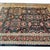 Vintage Turkish Rug 9x12 – Intricate Floral Design in Navy, Green, Ivory & Red For Sale - Image 4 of 6