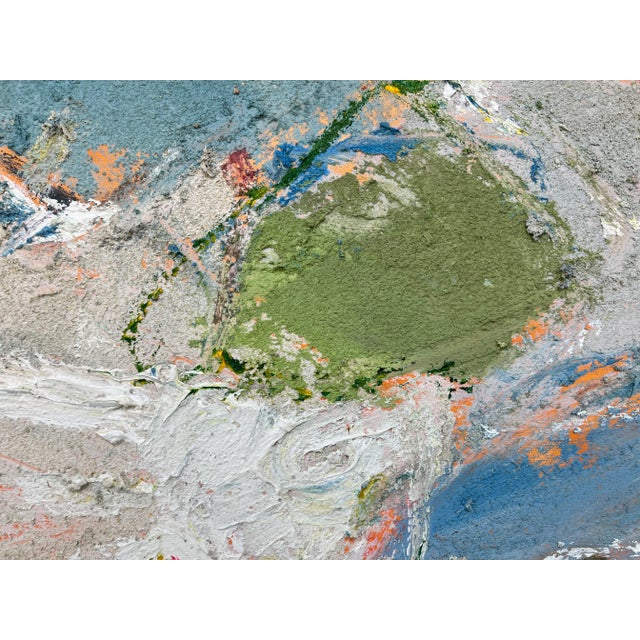 Wood Contemporary Abstract Original Oil Painting For Sale - Image 7 of 12