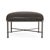 Brown Jordan Brown Jordan Venetian Ottoman, Mica frame with Fusion Charcoal fabric For Sale - Image 4 of 11