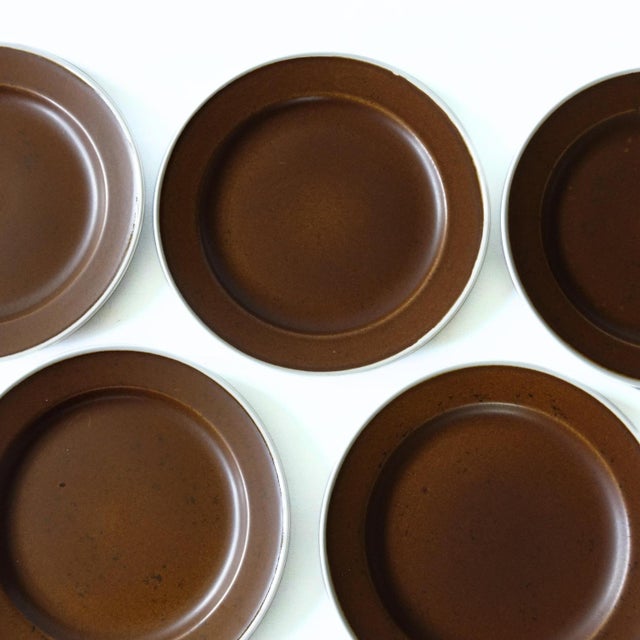 Vintage Coq Dining Plates by Stig Lindberg for Gustavsberg, Set of 5 For Sale - Image 3 of 6