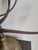Brass Decorative Brass Candlelabra With Six Flared Arms For Sale - Image 8 of 11