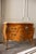 Wood Mid 19th Century French Louis XV Style Burr Walnut Marble Top Bombe Commode For Sale - Image 7 of 18