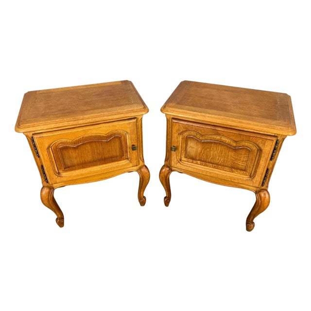 French Bedside Tables, Set of 2 For Sale