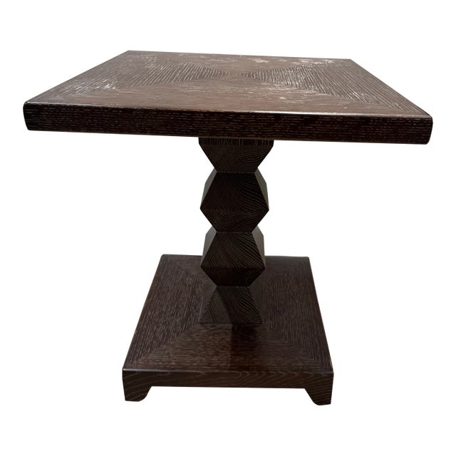 1970s Donghia “Jmf” Jean-Michel Frank Pedestal Table For Sale