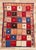 Vintage Persian Lori Checkerboard Rug - 05'01 X 07'01 For Sale - Image 9 of 9