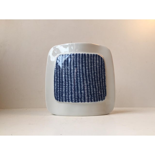 1970s Danish Modernist Fajance Vase by Else Kamp Jensen for Bing & Grondahl, 1970s For Sale - Image 5 of 6