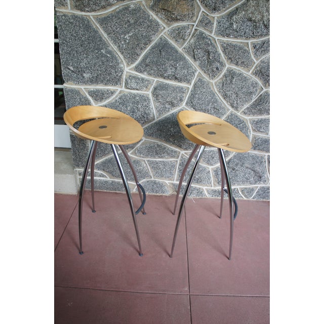 Lyra Bar Stools by Magis a Pair Chairish