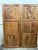 Rustic Modern Floral Carved Wooden Entry Door Panels 80x30 For Sale - Image 4 of 10