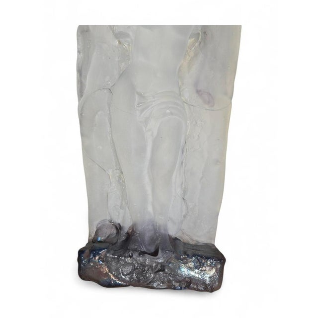 Important Signed Glass Sculpture by Jean Claude Novaro For Sale - Image 17 of 18